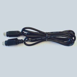 Haurtian S-Video 5ft Cable Mini Din 4-Pin Male to Male Connector